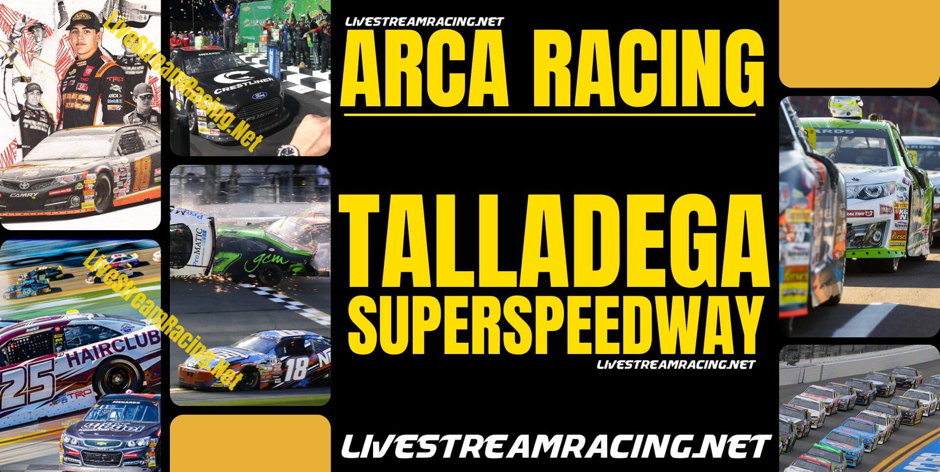 General Tire 200 At Talladega Live Stream 2023 | ARCA RACING